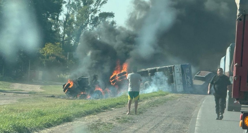 Siniestro en la ruta 34: fue “terrorífico” dijo el presidente comunal de La Rubia