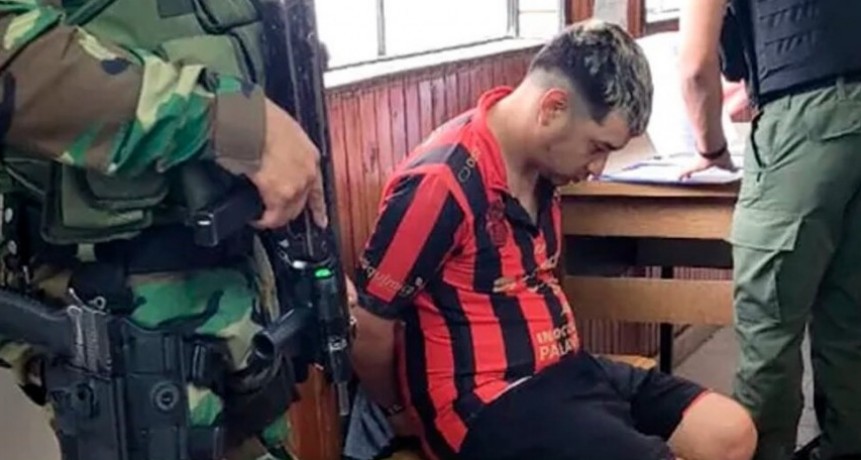 Condenaron a ocho años y seis meses de prisión al barrabrava “Chuky” Ríos