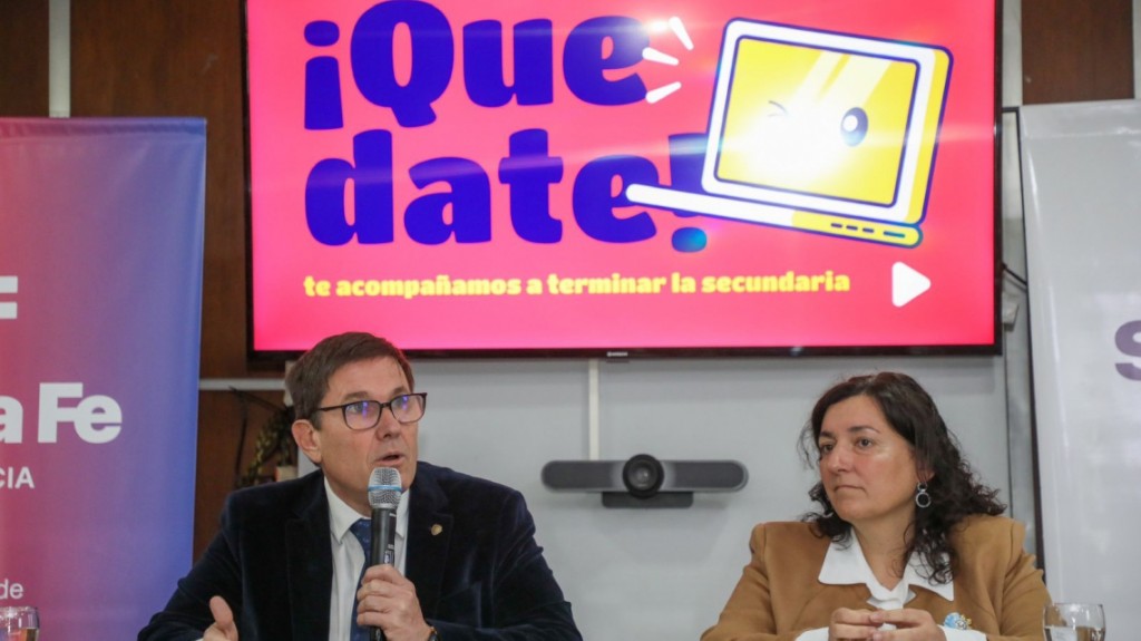 Nueva inscripción a “Quedate”, el programa de acompañamiento para terminar el secundario