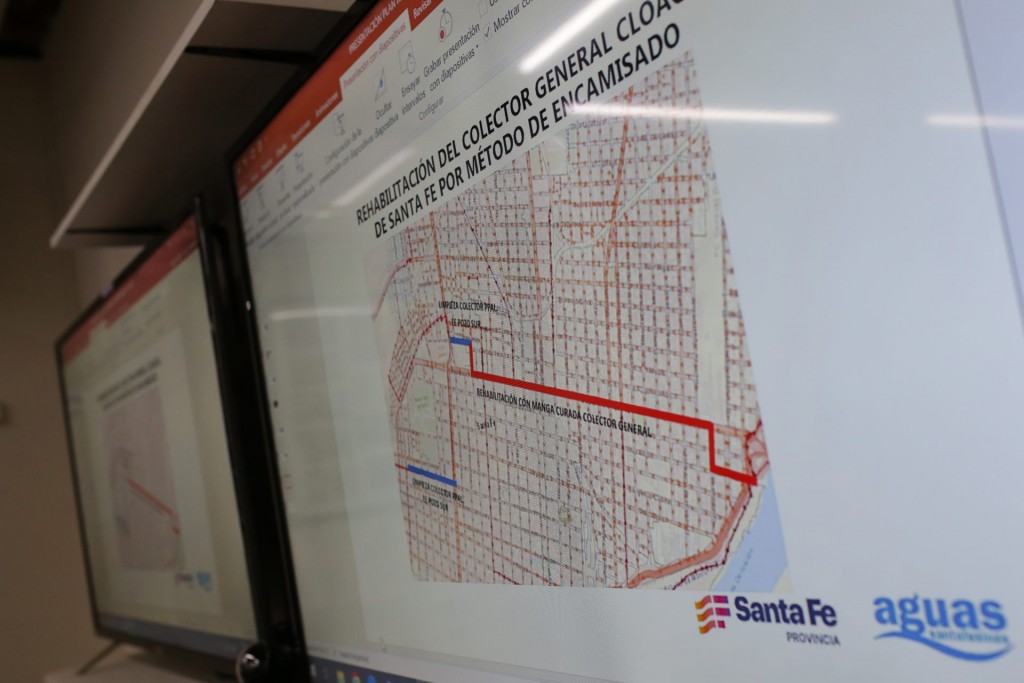 Autoridades de Assa explicaron a los concejales la obra de cloaca que harán en bulevar