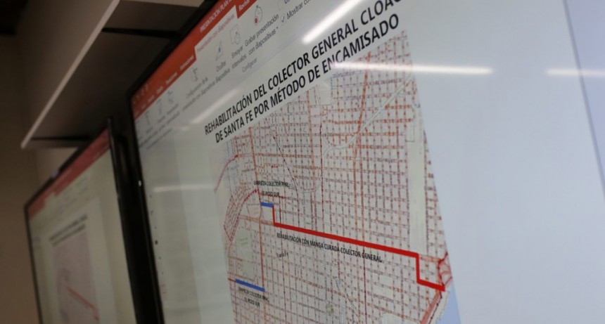 Autoridades de Assa explicaron a los concejales la obra de cloaca que harán en bulevar