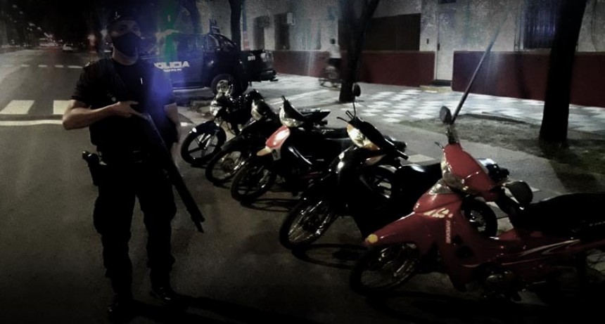 En La Capital, la policía secuestra 345 motos promedio por mes